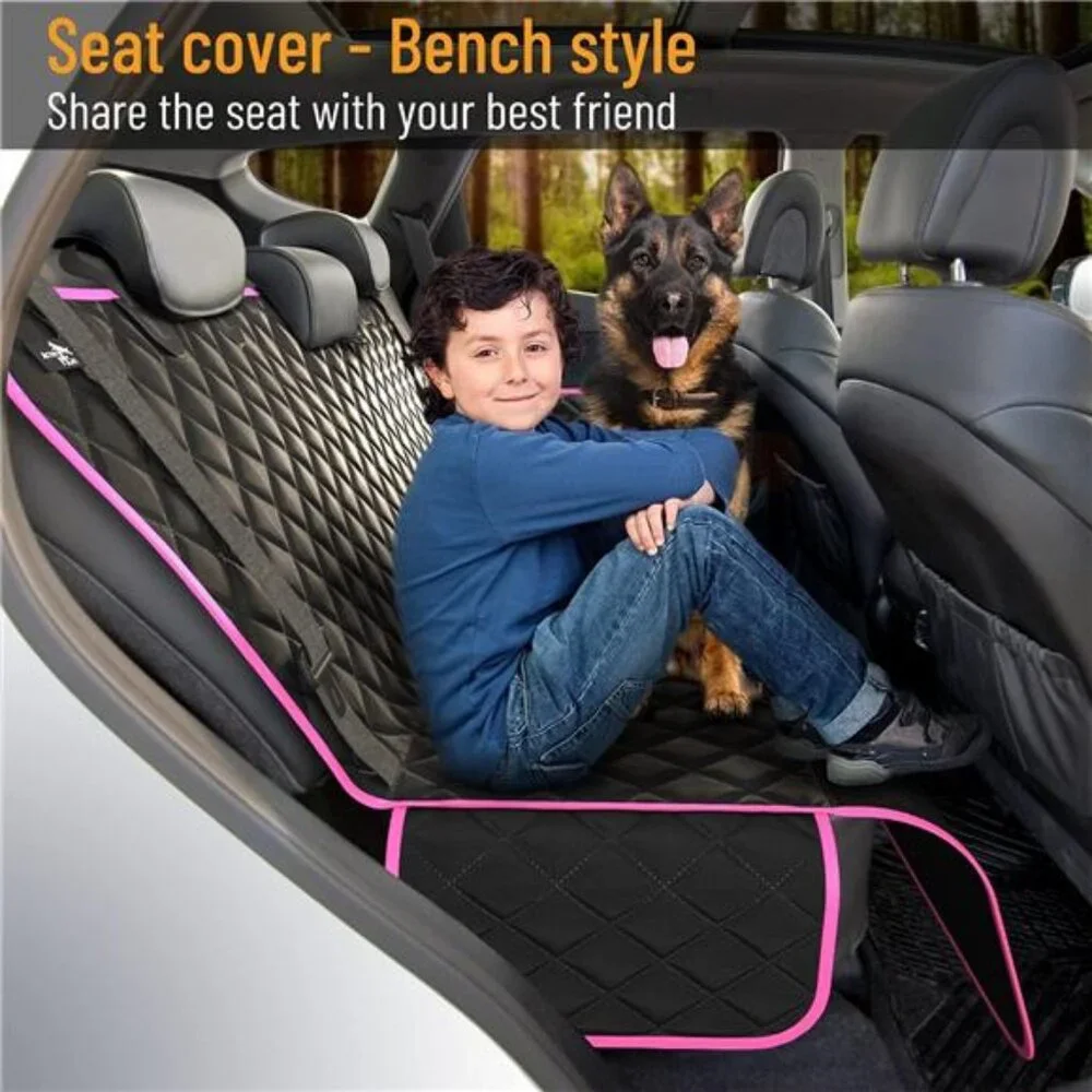 Dog Car Seat Cover for Back Seat. Car Seat Protector Dog Hammock for Car